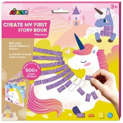 Avenir Create my First Story Book Κωδ 60760 Παιδικό Βιβλίο Χειροτεχνίας 1 Τεμάχιο - Unicorns