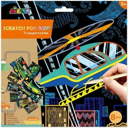 Avenir Scratch Κωδ 60120 Παιδικό Παιχνίδι 1 Τεμάχιο - Transportation