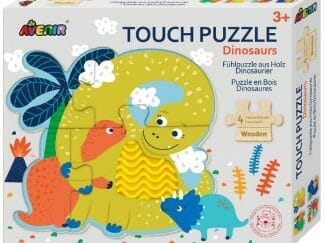 Avenir Touch Puzzle Κωδ 60608 Ξύλινο Παιδικό Παιχνίδι Πάζλ 1 Τεμάχιο - Dinosaur