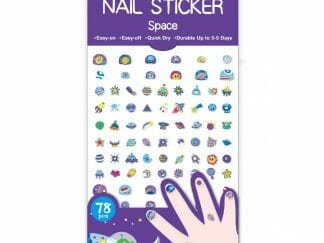 Avenir Nail Sticker Big Κωδ 60520 Παιδικά Αυτοκόλλητα Νυχιών 78 Τεμάχια - Space
