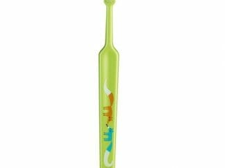 TePe Mini Extra Soft Παιδική Οδοντόβουρτσα για τα Πρώτα Δοντάκια από 0 Έως 3 Ετών 1 Τεμάχιο - πράσινο