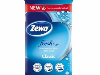 Zewa Fresh To Go Classic Υγρομάντηλα για Χέρια και Πρόσωπο 10 τμχ