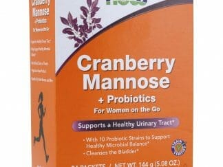 Now Foods Cranberry, Mannose & Probiotics Συμπλήρωμα Διατροφής για την Αντιμετώπιση των Χρόνιων Ουρολοιμώξεων 24 Packets Per Box