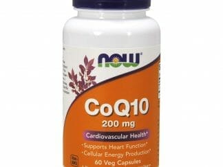 Now Foods CoQ10 200mg Συμπλήρωμα Διατροφής για Υγιές Καρδιαγγειακό Σύστημα με Αντιοξειδωτική Δράση 60 VegCaps