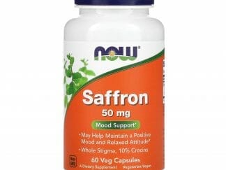 Now Foods Saffron 50mg Συμπλήρωμα Διατροφής για τη Διατήρηση Θετικής Διάθεσης & Χαλαρής Στάσης 60 Veg Caps