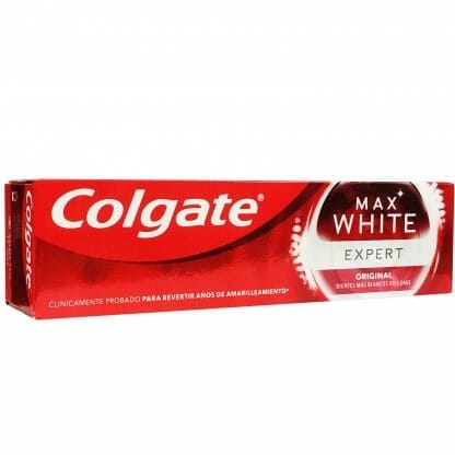 Colgate Max White Expert Original Λευκαντική Οδοντόκρεμα για Λευκότερα Δόντια σε Μία Εβδομάδα 75ml