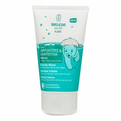 Weleda Kids 2in1 Shampoo and Body Wash Mint 2 σε 1 Παιδικό Σαμπουάν και Αφρόλουτρο με Φρέσκια Μέντα 150ml