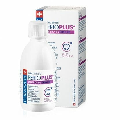 Curaprox Perio Plus Fortre CHX 0.20 Στοματικό Διάλυμα για την Καταπολέμηση της Συσσώρευση της Πλάκας 200ml