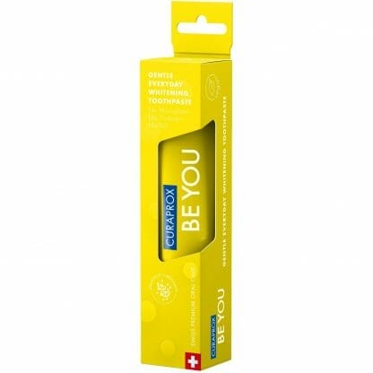 Curaprox Be You Gentle Everyday Whitening Toothpaste Grapefruit Λευκαντική Οδοντόκρεμα με Γεύση Γκρέιπφρουτ 60ml