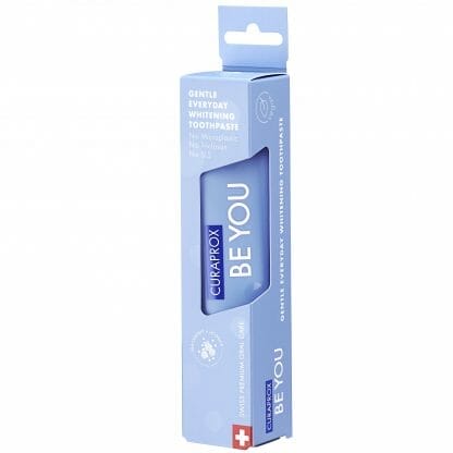 Curaprox Be You Gentle Everyday Whitening Toothpaste Blackberry, Licorice Λευκαντική Οδοντόκρεμα με Γεύση Βατόμουρο 60ml