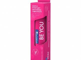 Curaprox Be You Gentle Everyday Whitening Toothpaste Gin Tonic, Persimmon Λευκαντική Οδοντόκρεμα με Γεύση Τζιν Τόνικ & Λωτό 60ml