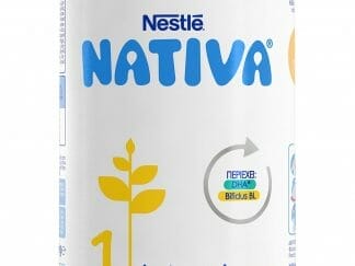 Nestle Nativa 1 Γάλα Πρώτης Βρεφικής Ηλικίας σε Σκόνη Κατάλληλο Από τη Γέννηση του Μωρού 400gr