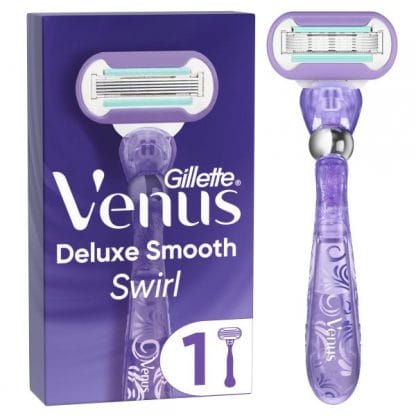 Gillette Venus Swirl Extra Smooth Γυναικεία Ξυριστική Μηχανή + 1 Κεφαλή