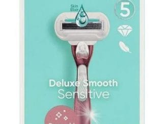 Gillette Venus Deluxe Smooth Sensitive Rose Gold Γυναικεία Ξυριστική Μηχανή + 1 Κεφαλή