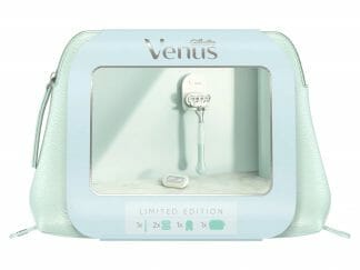 Venus Extra Smooth Sensitive Limited Edition Γυναικεία Ξυριστική Μηχανή & Ανταλλακτική Κεφαλή & Βάση για το Ντους & Νεσεσέρ