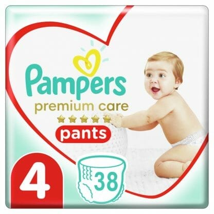 Pampers Premium Care Pants Jumbo Pack No4 (9-15kg) 38 πάνες