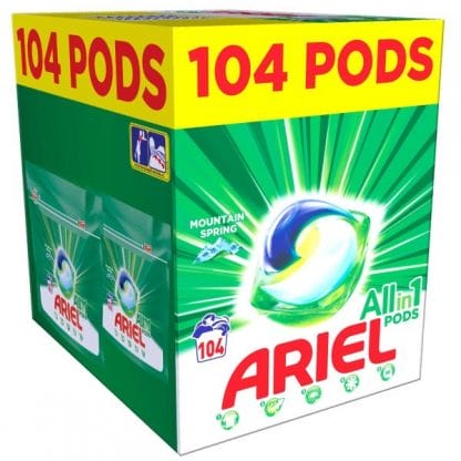 Ariel Allin1 Pods Mountain Spring Κάψουλες, 104 Κάψουλες