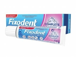 Fixodent Complete Original Στερεωτική Κρέμα Για Δυνατό Κράτημα Άνετη Εφαρμογή Όλη Μέρα 47gr