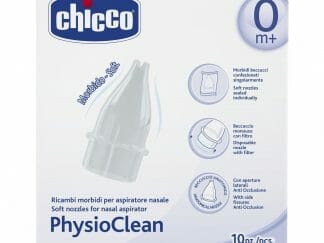 Chicco PhysioClean Μαλακά Ανταλλακτικά Για τον Ρινικό Αναρροφητήρα 10 Τεμάχια