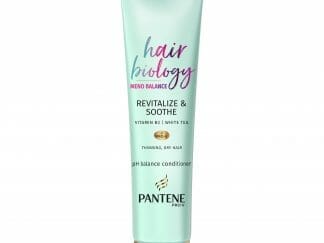 Pantene Hair Biology Meno Balance Conditioner Μαλλιών Αναζωογόνησης & Ανακούφισης για Αδύναμα Μαλλιά, με Pro-V, Βιταμίνη B3 & Λευκό Τσάι 160ml