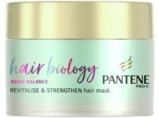 Pantene Hair Biology Meno Balance Μάσκα Μαλλιών Αναζωογόνησης & Ενδυνάμωσης για Αδύναμα Μαλλιά με Pro-V & Βιταμίνη B7 160ml