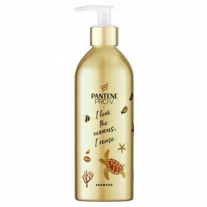 Pantene Pro-V I Love the Oceans Σαμπουάν Αναδόμησης & Προστασίας σε Επαναπληρώσιμο Οικολογικό Μπουκάλι, Αντιστρέφει στη Στιγμή τα Σημάδια Φθοράς 430ml