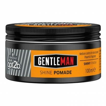 Schwarzkopf Got2b Gentleman Shine Pomade Shiny Finish για Styling στα Μαλλιά & τα Μούσια, Μεσαίο Κράτημα 100ml