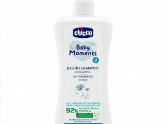 Chicco Baby Moments 0m+ Bath Shampoo Βρεφικό Αφρόλουτρο & Σαμπουάν με Εκχύλισμα Καλέντουλας 500ml