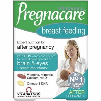 Vitabiotics Pregnacare Breast - Feeding Συμπλήρωμα Διατροφής για Θηλάζουσες Μητέρες, Διπλή Συσκευασία 56tabs & 28caps
