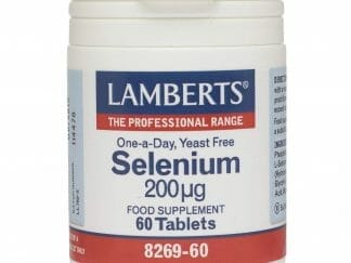 Lamberts Selenium Συμπλήρωμα Διατροφής με Σελίνιο 200 μg 60tabs