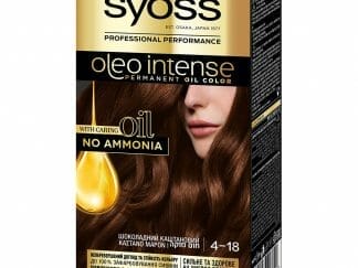Syoss Oleo Επαγγελματική Μόνιμη Κρέμα Βαφή - 4-18 Καστανό Μαρόν