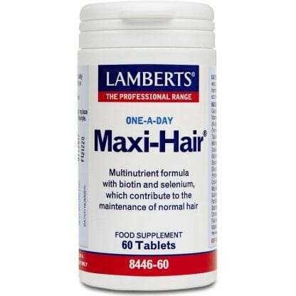 Lamberts Maxi-Hair Μικροθρεπτικά Συστατικά Για Υγιή Μαλλιά 60 tabs