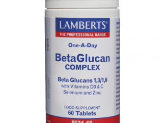 Lamberts Beta Glucan Complex Συμπλήρωμα Διατροφής για την Φυσιολογική Λειτουργία του Ανοσοποιητικού 60tabs