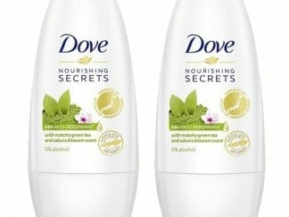 Dove Πακέτο Προσφοράς Nourishing Secrets 48h Anti-Perspirant Roll-on with Matcha Green Tea & Sakura Blossom Scent Αποσμητικό Roll-on με Άρωμα Τσάι Matcha & Άνθους Sakura 2x50ml 1+1 Δώρο
