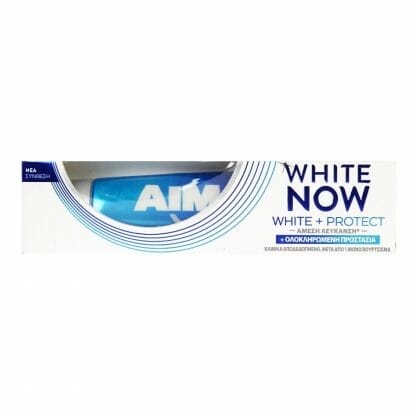 Aim White Now White & Protect Άμεση Λεύκανση και Ολοκληρωμένη Προστασία 75ml