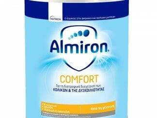 Nutricia Almiron Comfort Ειδικό Γάλα για τη Διατροφική Διαχείριση των Κολικών & της Δυσκοιλιότητας, Βρέφη Από τη Γέννηση 400ml