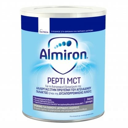 Nutricia Almiron Pepti Mct Ειδικό Γάλα για Βρέφη με Τροφική Αλλεργία & Δυσαπορρόφηση 400gr