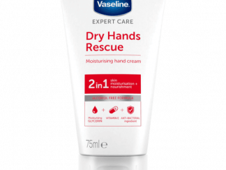 Vaseline Νέα Ενυδατική κρέμα χεριών με ενυδατική γλυκερίνη 75ml