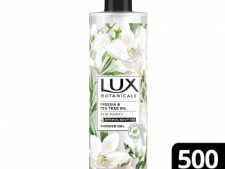 Lux Botanicals Freesia & Tea Tree Oil Skin Purify Shower Gel Αρωματικό Αφρόλουτρο 500ml