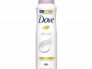 Dove Deo 48h Spray Talc Soft with Peony & Amber Scent Αποσμητικό 48ωρης Αντιιδρωτικής Προστασίας με Άρωμα Παιώνιας & Κεχριμπαριού 150ml