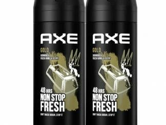 Axe Πακέτο Προσφοράς Gold 48h Non Stop Fresh Deo Body Spray Αποσμητικό 48ωρης Φρεσκάδας με Σαγηνευτικό Άρωμα 2x150ml