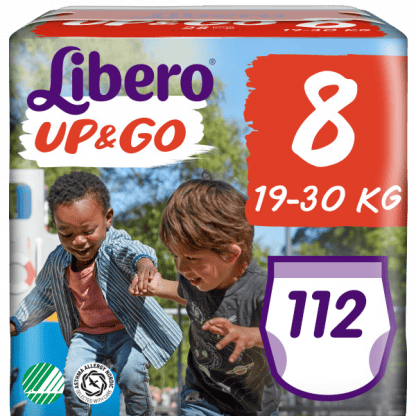 Πάνες Libero Up & Go Jumbo Pack Νο8 (19-30kg) 112τεμ
