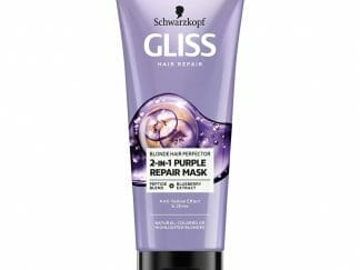Schwarzkopf Blonde Hair Perfector 2 in 1 Purple Repair Mask Μάσκα Περιποίησης για Βαμμένα ή με Ανταύγειες Μαλλιά 200ml