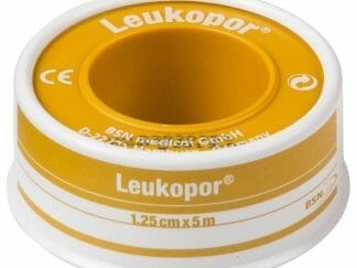 BSN Medical Leukopor Αυτοκόλλητη Υποαλλεργική Επιδεσμική Ταινία 1,25cm x 5m