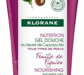 KLORANE Nourishing Shower Gel with Organic Cupuacu Butter & Fig Essential Oil Τζελ Ντους με Βούτυρο Cupuacu & Αιθέριο Έλαιο Σύκου 200ml