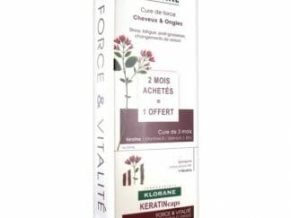 KLORANE PROMO 2+1 ΔΩΡΟ KERATIN 3x30caps