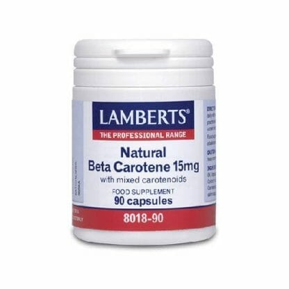 LAMBERTS VIT B-CAROTENE 15MG 90CAPS