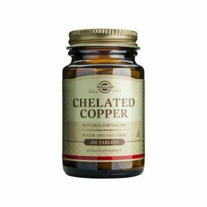 SOLGAR Chelated Copper 100tabs