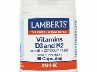 LAMBERTS VITAMIN D3 & K2 60TABS
