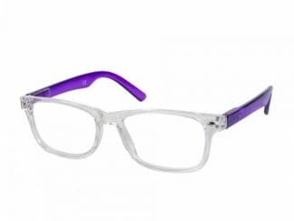 Eyelead Γυαλιά Διαβάσματος Unisex Διάφανο Μωβ Κοκκάλινο E147 - 1,00